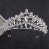 Alloy Crystal Crown Wedding Ball Party Bridal Crown