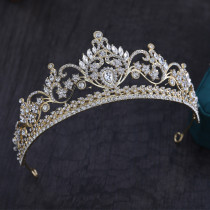 Alloy Crystal Crown Wedding Ball Party Bridal Crown