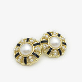 20MM Metal  Pearl snap button charms