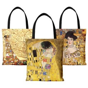 Canvas bag Gustav Klimt Symbolist Tote bag