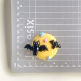 20MM Cute cartoon Halloween Pumpkin Ghost  Resin snap button charms