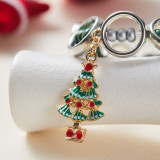 Christmas bead Christmas tree alloy elastic bracelet