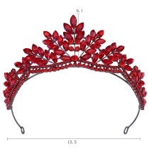 Alloy Crystal Crown Wedding Ball Party Bridal Crown