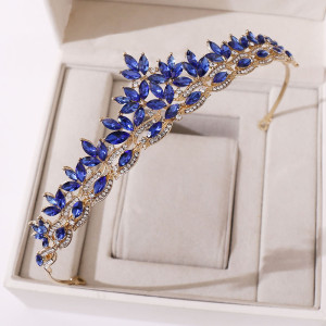 Alloy Crystal Crown Wedding Ball Party Bridal Crown