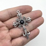 Gothic punk cross pendant accessory