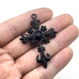 Gothic punk cross pendant accessory