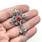 Gothic punk cross pendant accessory
