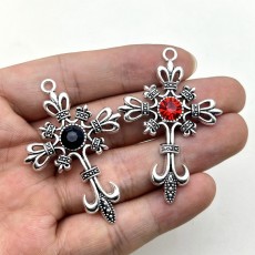 Gothic punk cross pendant accessory