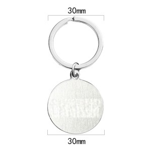 Keychain Double Snake Staff Hanger Medical Logo Keychain Pendant