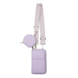PU multifunctional mother and child bag, mobile phone bag, shoulder bag, horizontal mobile phone shoulder bag, coin purse