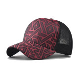 Thousand bird grid diamond grid baseball cap duckbill cap hat