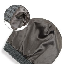 Autumn and winter hats, protective hairstyles, warm knitting, polyester hats, woolen hats