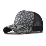 Thousand bird grid diamond grid baseball cap duckbill cap hat