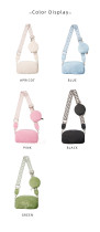 PU multifunctional mother and child bag, mobile phone bag, shoulder bag, horizontal mobile phone shoulder bag, coin purse