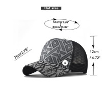 Thousand bird grid diamond grid baseball cap duckbill cap hat fit 20MM  Snaps button jewelry wholesale