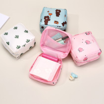 Cute cartoon storage bag, portable small bag