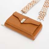 PU wallet shoulder crossbody bag multifunctional mobile phone bag