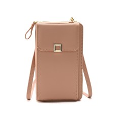 PU wallet shoulder crossbody bag multifunctional mobile phone bag