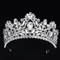 Alloy Crystal Crown Wedding Ball Party Bridal Crown