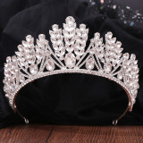 Alloy Crystal Crown Wedding Ball Party Bridal Crown