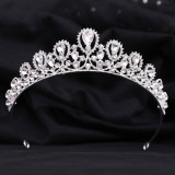 Alloy Crystal Crown Wedding Ball Party Bridal Crown