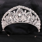 Alloy Crystal Crown Wedding Ball Party Bridal Crown