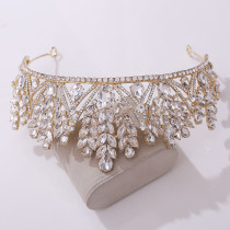 Alloy Crystal Crown Wedding Ball Party Bridal Crown