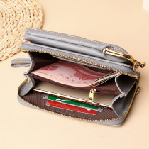 PU wallet shoulder crossbody bag multifunctional mobile phone bag