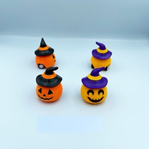 Halloween Pumpkin Ghost Bat Little Ghost Power Car Toy Ghost Festival Party Gift