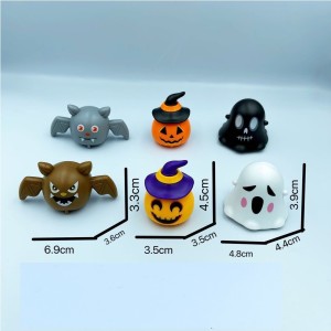Halloween Pumpkin Ghost Bat Little Ghost Power Car Toy Ghost Festival Party Gift