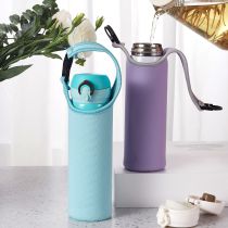 Diving material cup cover 550ml buckle children's water cup cover simple and portable insulated cup cover