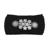 Bright Diamond Knitted Hair Strap, Knitted Headband, Yoga Face Wash Hair Accessories, Pressure Hair Cover