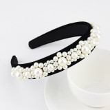 Baroque sponge full diamond  headband hair accessories