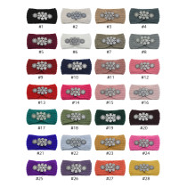 Bright Diamond Knitted Hair Strap, Knitted Headband, Yoga Face Wash Hair Accessories, Pressure Hair Cover