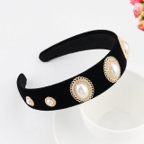 Baroque sponge full diamond  headband hair accessories