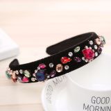 Baroque sponge full diamond  headband hair accessories