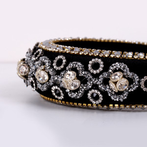 Baroque sponge full diamond  headband hair accessories