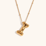 Stainless steel party balloon English pendant necklace
