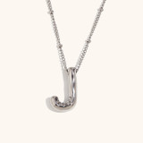 Stainless steel party balloon English pendant necklace