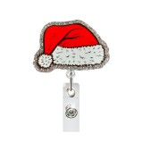 Acrylic Christmas DIY Fun Badge Expansion Clip Badge Reel ID holder