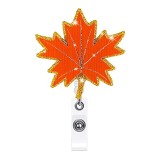 Acrylic Christmas DIY Fun Badge Expansion Clip Badge Reel ID holder