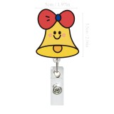Acrylic Christmas DIY Fun Badge Expansion Clip Badge Reel ID holder