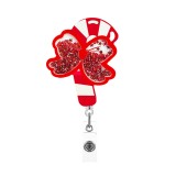 Acrylic Christmas DIY Fun Badge Expansion Clip Badge Reel ID holder