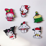 Christmas Kuromi brooch cartoon Sanrio Pacha dog Melody metal badge cute accessory