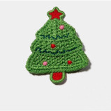 Christmas Knitted Hair Clip