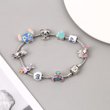 Anime Cartoon Interstellar Baby Stitch Angel Orchid Bracelet