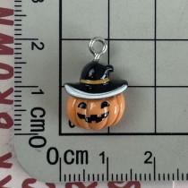 Mini Resin Accessories Halloween Pumpkin Skull Ghost Festival DIY Accessories Small Pendant Decoration Pendant