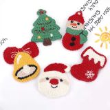 Christmas Knitted Hair Clip