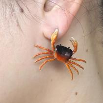 Crab Cute Animal Earrings