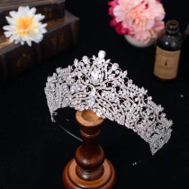 Alloy Crystal Crown Wedding Ball Party Bridal Crown